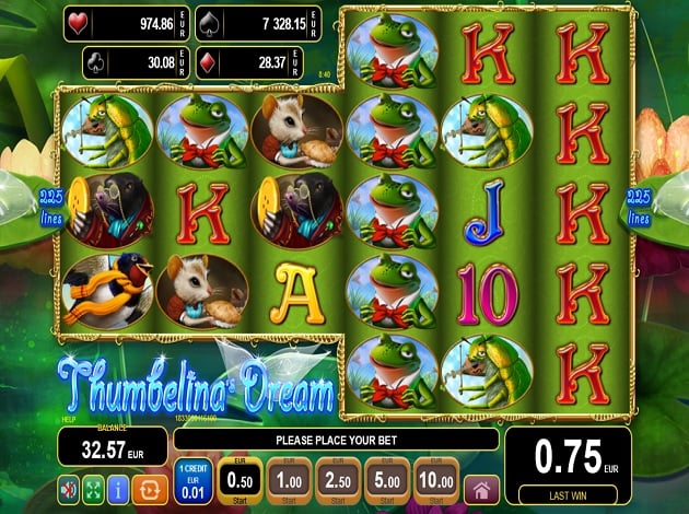 Spiele ThumbelinaS Dream - Video Slots Online Spiele ThumbelinaS Dream - Video Slots Online