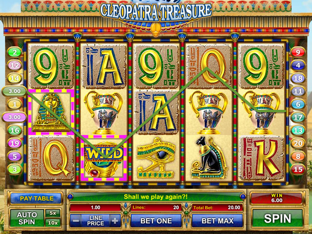 Free Cleopatra Treasure Slot Game Free Cleopatra Treasure Slot Game