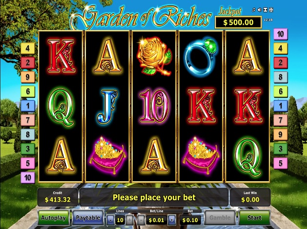 Garden Of Riches Free Slots