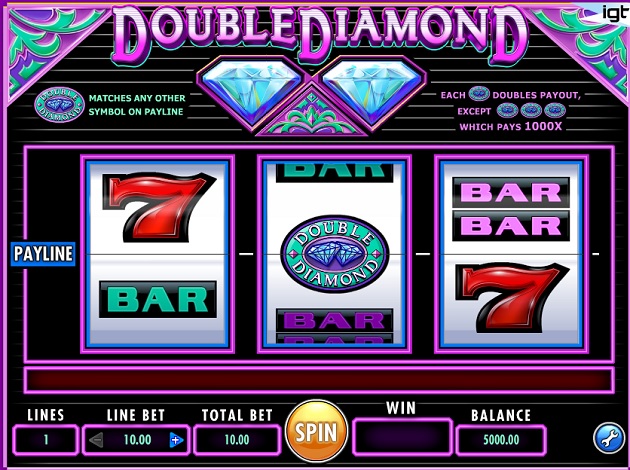 Play Free Slot Games Double Diamonds