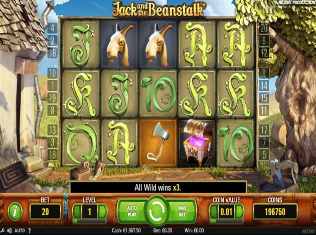 Play Jack And The Beanstalk Slot Play Jack And The Beanstalk Slot