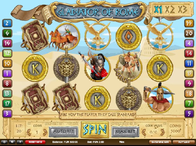 Free gladiator slots playtech Free gladiator slots playtech