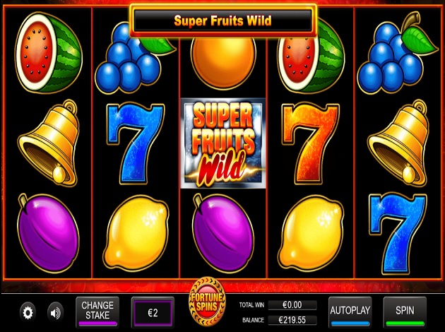 Play Super Fruits Wild Video Slot Free at Videoslots.com