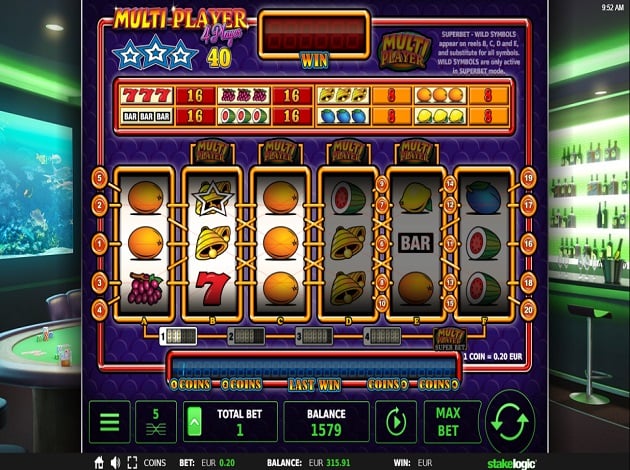 Play MultiPlayer 4 Player Video Slot Free at Videoslots.com