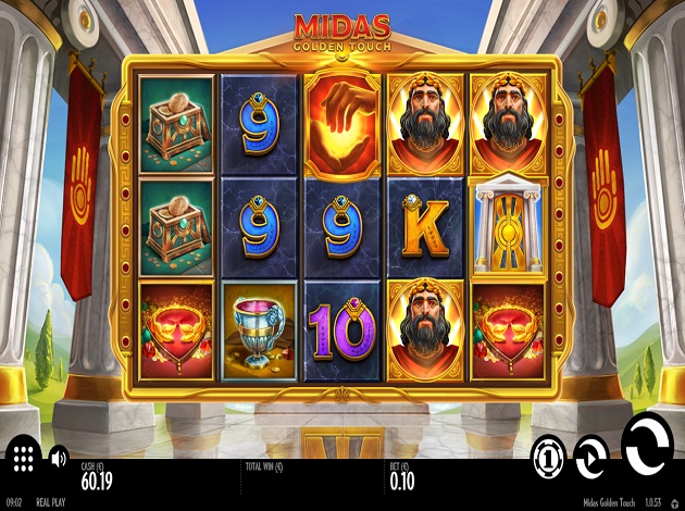 Play Midas Golden Touch Video Slot Free at Videoslots.com