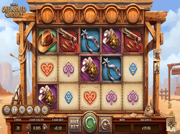 Play the new One Armed Bandit Slot from Yggdrasil Play the new One Armed Bandit Slot from Yggdrasil