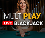 MultiPlay Blackjack Authentic GamingLive Casino